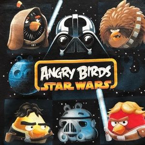 Stars Wars Angry Birds Long Sleeve tee Small